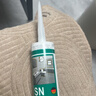 瓦克（WACKER）SN防霉玻璃胶马桶防水密封胶美容胶硅胶结构胶厨卫封边胶  透明 实拍图
