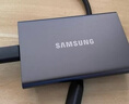 三星（SAMSUNG）2TB Type-c USB 3.2 移动固态硬盘（PSSD） T7 灰色 NVMe传输速度1050MB/s 手机直连Mac mini外接 实拍图