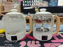 小熊（Bear）煮茶器蒸汽喷淋式养生壶加厚玻璃煮茶器黑茶办公室蒸茶器迷你电热烧水壶保温小型泡茶炉1L送礼礼物 【316L滤网-12H长保温】 0.8L 实拍图
