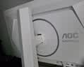 AOC 26.5英寸2K 原生280Hz 四代WOLED 10Bit HDR500 硬件低蓝光TUV 典雅白电竞游戏显示器Q27G4ZDP/WS 实拍图