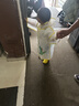 牧萌儿童雨鞋男童女童防水立体宝宝防滑耐磨卡通雨靴 挖掘机恐龙 17码 实拍图