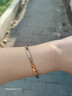 丹尼尔惠灵顿（DanielWellington）[马思纯同款]dw手镯女 闪耀星辰玫瑰金大号开口手镯情侣款DW528 实拍图