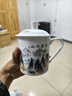 陶相惠骨瓷茶杯大容量家用喝水杯子带盖办公室泡茶杯新中式茶杯陶瓷杯子 实拍图