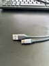 绿联USB3.0数据线Type-C充电线USB-C适用移动硬盘传输U盘苹果17/16/15华为手机平板笔记本电脑车载1米 实拍图