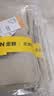 金蝉窗帘家用遮光卧室客厅抗菌隔音全遮光窗帘挂钩式 奶油色270*270 实拍图