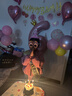 多美忆生日场景布置女孩生日气球儿童道具氛围装饰快乐桌飘装扮粉色套餐 实拍图