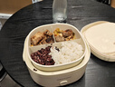 荣事达（Royalstar）电热饭盒加热饭盒免注水上班族热饭神器办公室轻音恒温小巧保温饭盒1.2L一层分格便当盒RFH208 实拍图