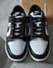 耐克（NIKE）运动板鞋女子缓震DUNK LOW运动鞋春夏 黑白熊猫CW1590-100 40 晒单实拍图