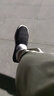 布舍元（BUSHEYUAN）一脚蹬休闲老北京布鞋男中国风传统千层底黑色布鞋9206 黑色 41  实拍图