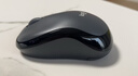 罗技（Logitech）M220 轻音鼠标 无线鼠标 办公鼠标 对称鼠标 带无线微型接收器 灰黑色 实拍图