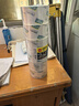得力（deli）高品质高透明封箱胶带仓库打包胶带 60mm*100y*50um(91.4m/卷) 6卷/筒 办公用品防风胶带 30325 实拍图