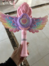 斯纳恩（Snaen）天使魔法棒泡泡机儿童玩具加特林手持电自动吹泡泡枪女孩生日礼物 实拍图