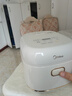 美的（Midea）小碧玉电饭煲2-3人3升0氟陶瓷白玉内胆家用电煮锅煲汤煮粥智能预约多功能一锅多用微压电饭锅RE360 实拍图