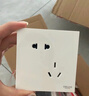 西门子（SIEMENS）插座面板 10A斜五孔插座 电源插座 致典雅白色5UB14183NC012P 实拍图
