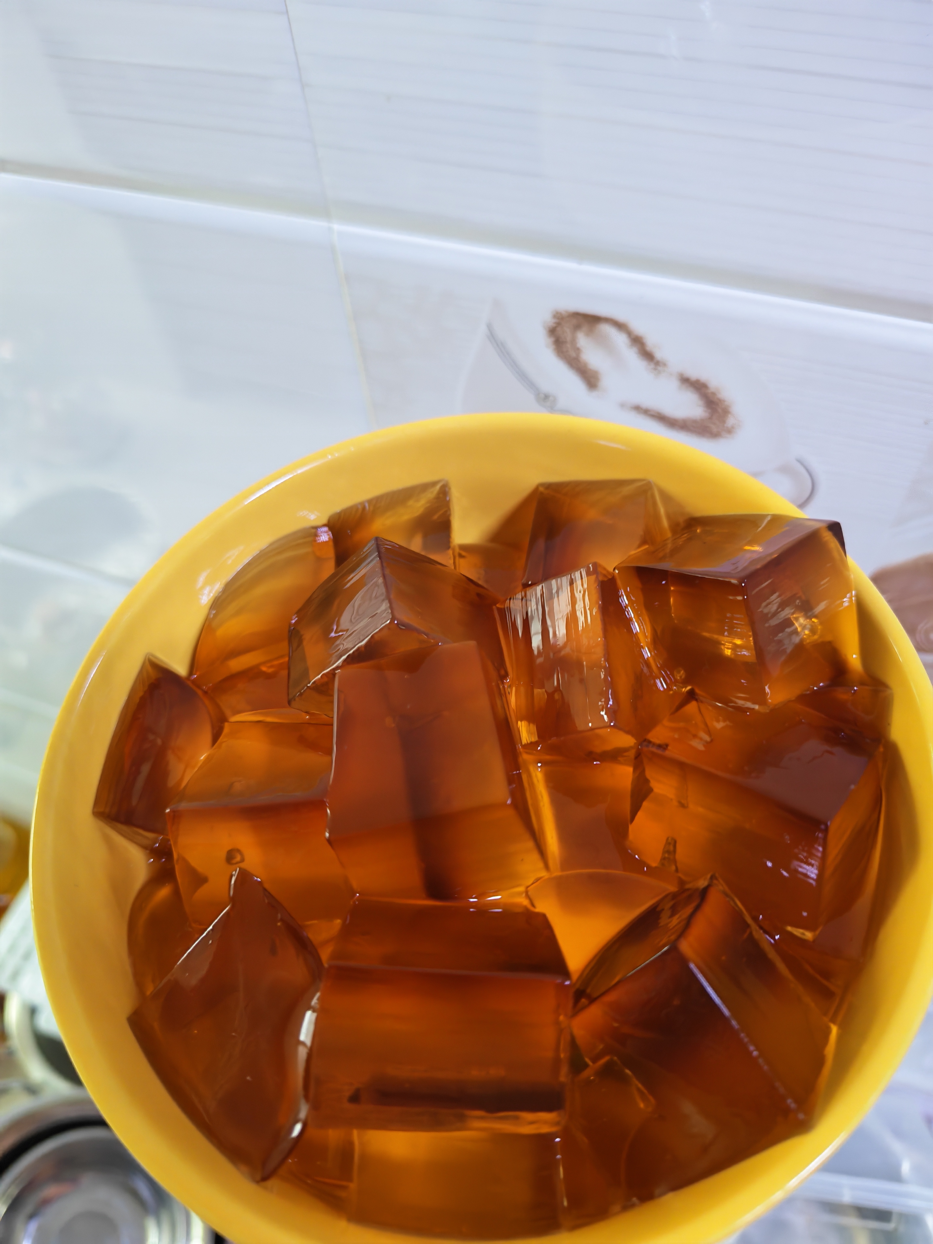 展艺臻选桂花马蹄梨汁白凉粉100g冰粉粉水果捞糖水果冻奶茶饮品儿童 实拍图