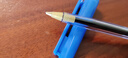 施德楼（STAEDTLER）0.7mm圆珠笔 大容量全铜笔头按动原子笔 学生考试书写办公用蓝色5支430M-3 实拍图