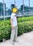 JEEP SPIRIT吉普冰丝休闲裤男士2026夏季新款速干长裤男直筒运动裤 浅灰 M 实拍图