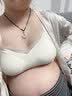 猫人孕妇内衣怀孕期专用聚拢防下垂收副乳不勒胃美背心式无痕文胸奶罩 雪肌白 【孕妈妈专属 孕期缓涨痛 不勒胃】 XL 38/85ABC（建议120-135斤） 实拍图
