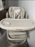 哈卡达宝宝餐椅摇椅二合一儿童可坐可躺折叠椅家用可移动暖雾米咖 实拍图