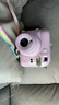 富士（FUJIFILM）instax 拍立得mini12 一次成像相机 mini11/41三寸相纸 520礼物 女生送礼奖品 【刮刮乐抽相纸】 Mini12 浅樱粉【女生礼物TOP】 官方标配+Ins 实拍图