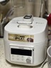东芝（TOSHIBA）小白露风冷电压力锅 5L 4-8人高压锅家用多功能IH锁鲜0排气无感降压 纯钛0涂层+陶瓷双胆PC-50MXVC 实拍图