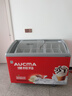 澳柯玛（AUCMA）338升雪糕柜卧式冰柜展示柜 商用冷冻柜 大容量冰箱点菜冷柜 钢化玻璃门负30度 1级能效 SD-338HA 实拍图
