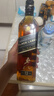 尊尼获加（JOHNNIE WALKER）洋酒 12年黑方黑牌700ml 苏格兰调和型威士忌无盒 实拍图