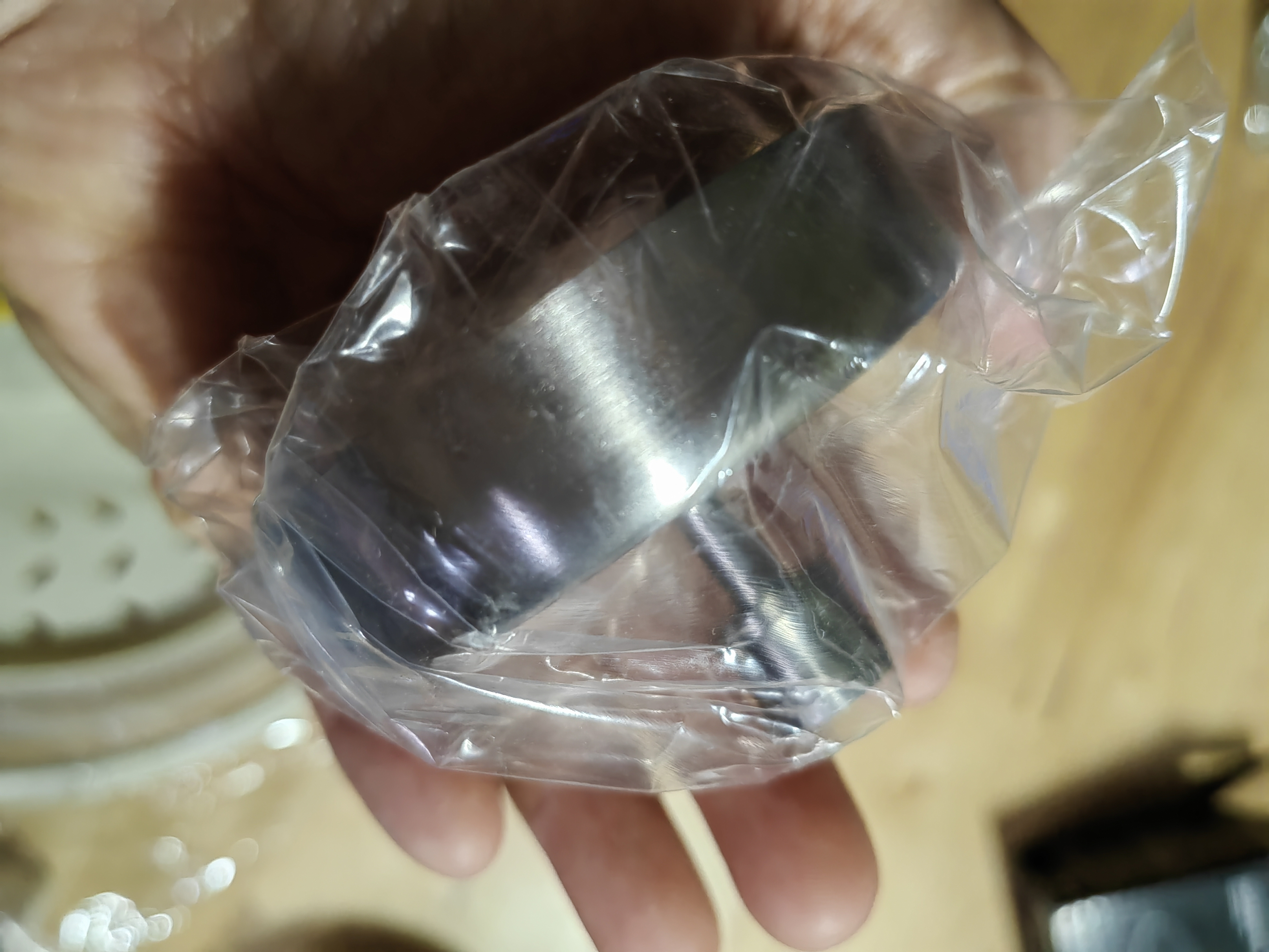 onlycook304不锈钢肉饼模具 压汉堡肉饼牛肉饼虾饼磨具 家用压饼器 小号 实拍图