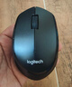 罗技（Logitech）M330 静音鼠标 无线鼠标 办公鼠标 右手鼠标 带无线微型接收器 黑色 实拍图