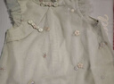 戴维贝拉（DAVE＆BELLA）唐装中国风旗袍儿童汉服女童夏季裙子夏装连衣裙宝宝薄款古装服装 灰绿DB2221771-N 73 cm（建议身高66-73cm） 实拍图