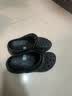 卡骆驰（CROCS）白鹿同款云朵洞洞鞋|206750 黑色-001 36/37(230mm) 实拍图