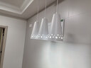 雷士（NVC）LED餐吊灯餐厅吧台灯具现代简约 白色餐吊 NDBD03A/2-005 实拍图