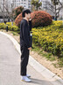 飞跃官方男鞋帆布鞋男2026春秋季新款百搭休闲鞋男 白红蓝 42 实拍图