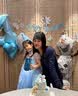 G.duck小黄鸭冰雪奇缘爱莎公主裙女童连衣裙夏季儿童艾莎裙子六一表演服 艾莎公主裙 110 尺码4~5岁【100-110cm】 实拍图