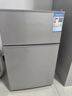 新飞冰箱小型租房用 一级能效冷 藏冷冻两用1-2人家用小冰箱 出租房双门电冰箱办公室两门 26年升级 38A一级能效【保温升级】银色 实拍图