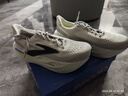 布鲁克斯（BROOKS）Glycerin甘油MAX 超级甘油男女跑步鞋透气缓震专业运动鞋慢跑鞋 男款 灰色/黑色/荧光黄绿 43 实拍图