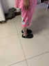 朴西多巴胺情侣洞洞鞋女款夏季外穿2025新款踩屎感沙滩防滑包头凉鞋女 珍珠黑 37-38 实拍图
