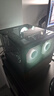乔思伯（JONSBO）V12 黑色 MATX桌面机箱（海景房/Type-c Gen2 10Gbps+/北美胡桃木/MATX版型/23L体积/ATX电源） 实拍图