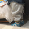 kids.ing可迪星宝宝凉鞋罗马果冻鞋夏季儿童男女童小童洞洞鞋软底 绿色 22 实拍图