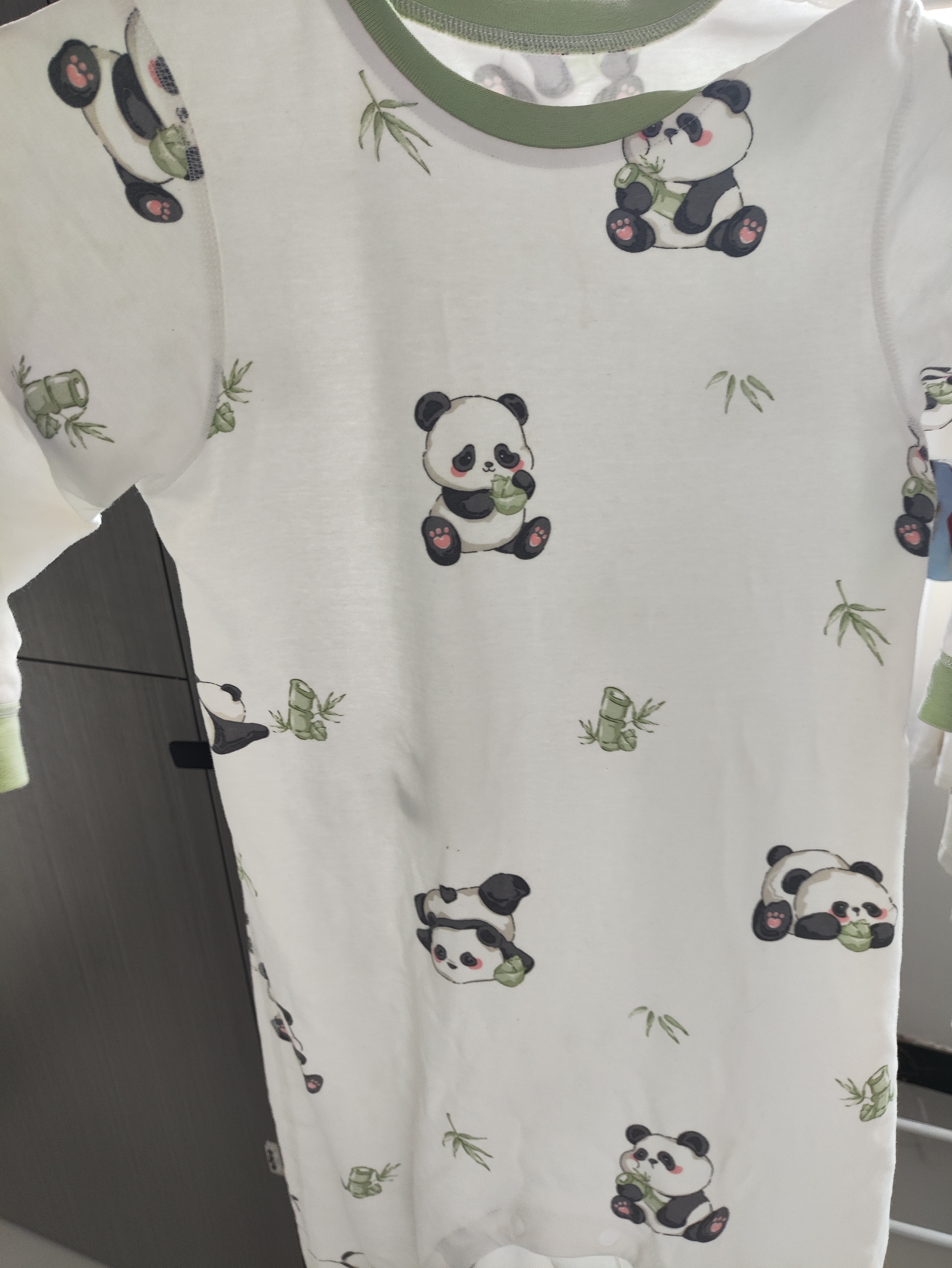 贝肽斯宝宝睡衣春秋薄款2026新款男女儿童长袖家居服连体衣服套装 实拍图