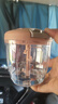 捣蒜泥神器手动蒜泥器厨房拉蒜器绞菜器多功能家用绞肉辅食料理机 5叶刀片 随机颜色 900ml 实拍图
