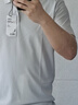 京东京造夏季运动短袖男士t恤polo衫男跑步健身户外速干衣服 浅灰色3.0 L 实拍图