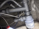 潜水艇（Submarine） CSQ-2 厨房菜盆下水管双槽 双水槽下水管  防臭下水管 实拍图