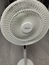 美的（Midea）【幸运草安睡1S】一级能效直流变频声控电风扇家用遥控卧室静音落地扇台式桌面抗菌大风力转页扇 实拍图