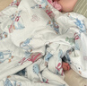 可优比（KUB）婴儿被子10A抗菌儿童夏凉被含桑蚕丝新生宝宝空调被幼儿园凉感被 【10A抗菌凉感被】-白鹅轻舞 120*150cm 实拍图