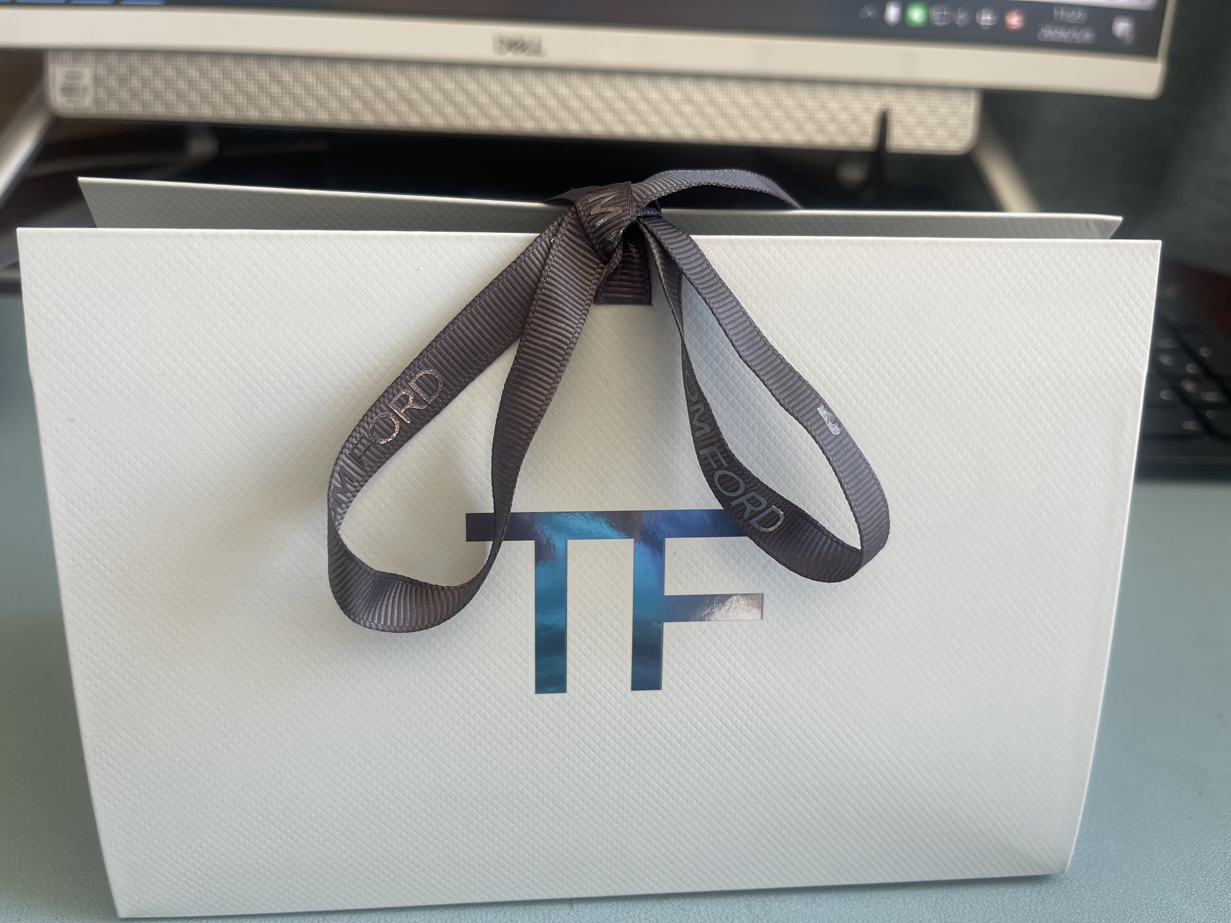 TOM FORD细白管TF口红159影中人灰粉玫瑰色 滋润唇膏化妆品生日礼物女 实拍图