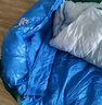 黑冰（BLACKICE）新标准【彩蝶系列鸭绒信封式羽绒睡袋】户外露营防风成人睡袋 彩蝶1000(新标准)/浅蓝拼深蓝 实拍图