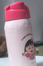 杯具熊（BEDDYBEAR）四叶草儿童保温杯四盖三用吸管水杯316不锈钢学生杯子630ML独角兽 实拍图
