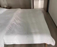 艾薇 纯棉白床单纯白色床单双人家用酒店亲肤床单单件 白色 230*250cm 实拍图