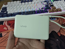 vivo 33W自带线充电宝 薄荷绿 10000mAh 3C认证可上飞机 跨品牌快充兼容 适配iqoo华为小米oppo苹果 实拍图